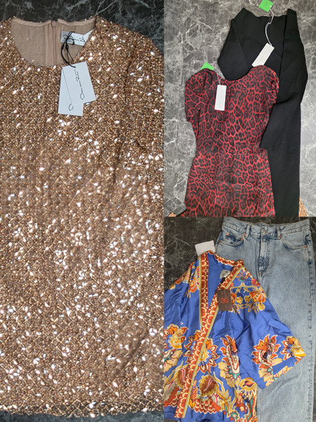 8pc $12,590 OSCAR DE LA RENTA Stella McCartney ETRO Maxwell #35839c (U-8-3)