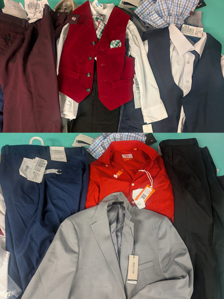 28+pc Boys MICHAEL KORS Appaman KENNETH COLE CK STORE RETURNS  #35915c (G-10-4)