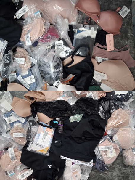 57+pc Bras Panties WACOAL Bluebella NATORI Elomi BALI  Store Returns #35948d (A-3-3)