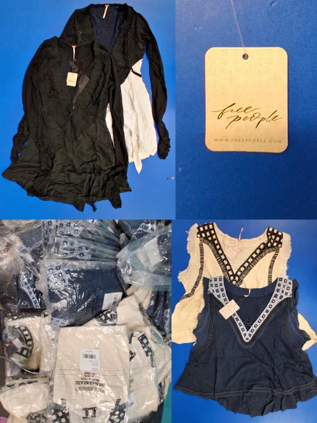 40pc Free People $98 Tops OVERSTOCKS #35988d (B-9-1)