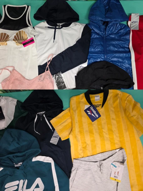 48pc Family Active FENTY/PUMA Fila D-S-G Asics Mostly Overstocks #36066F (G-1-2)