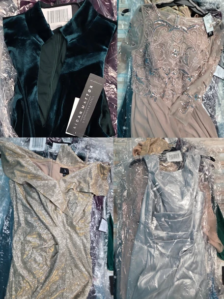 21pc Higher End Dresses Zac Posen LIV FOSTER Mattox RALPH Papell #36072d ()