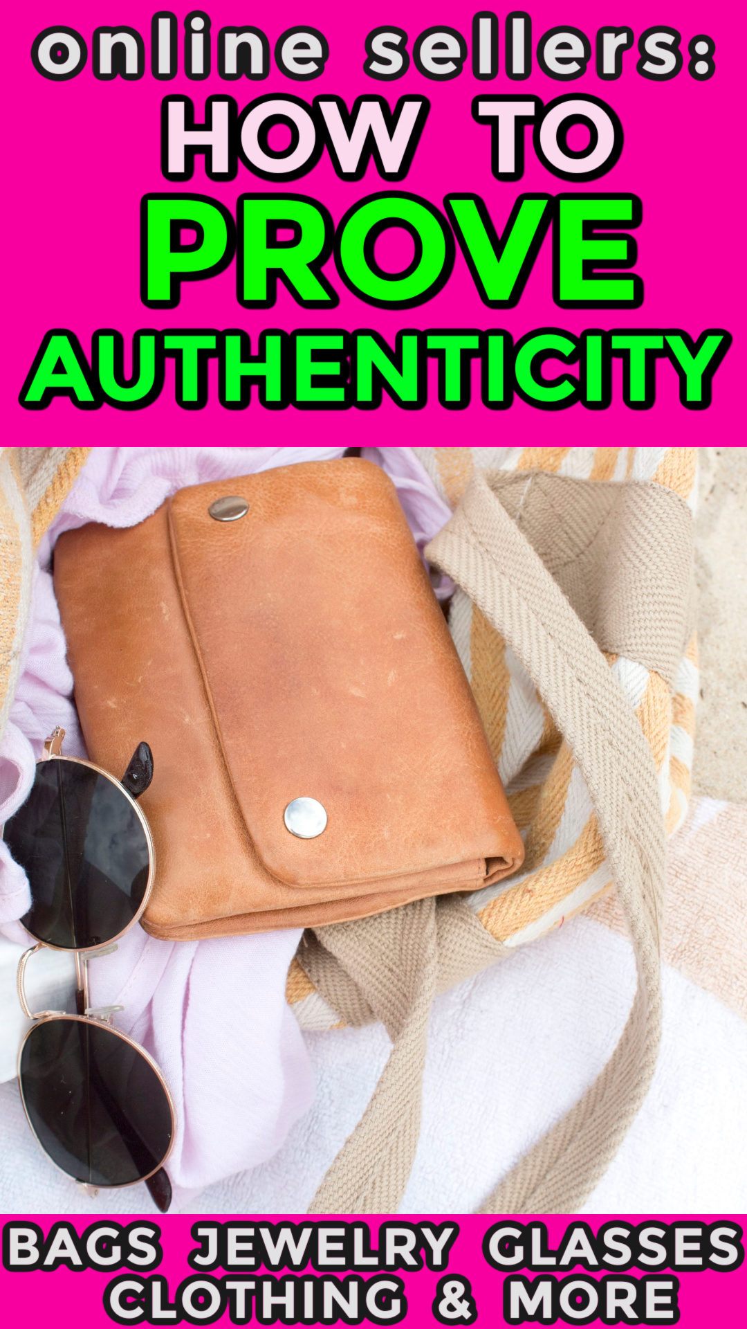 Certificate of Authenticity for Designer bags and accessories