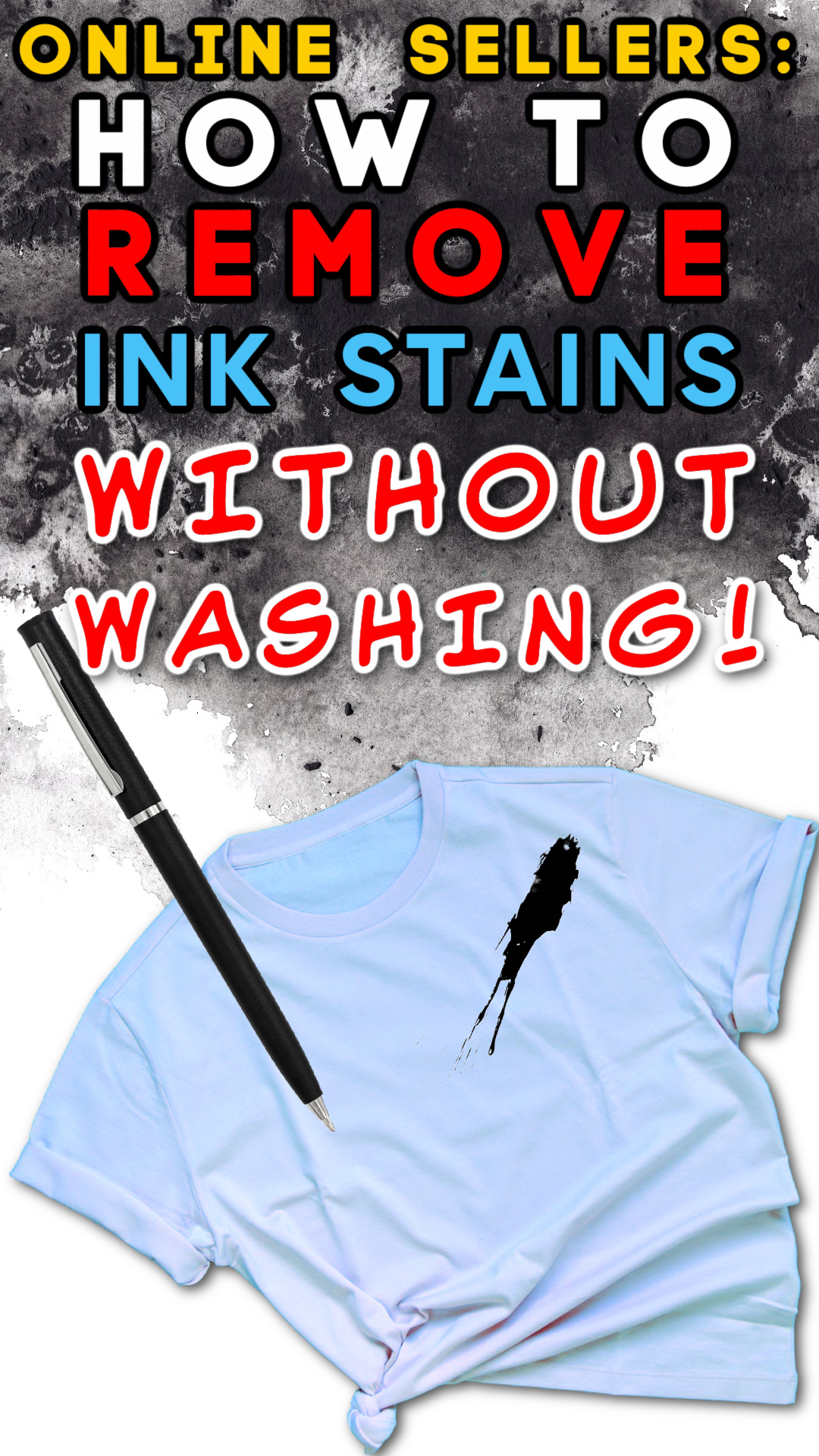 How to Remove Ink Pen Stains from Clothing Without Washing Big Brand