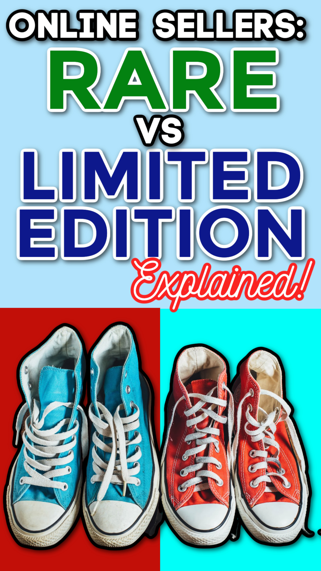 Online Sellers Rare vs Limited Edition vs Rare Limited Edition Big