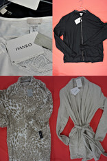 12pc $238 HANRO & $140 NATORI Robes / Lounge Jackets +HANRO HANGERS #32177H (K-3-5)