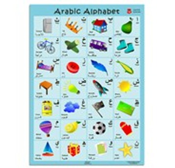 Arabic Alphabet: Poster image Arabic Alphabet: Poster image
