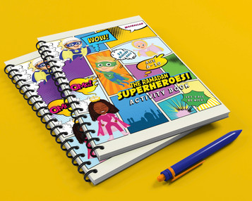 The Ramadan Superheroes Journal and Activity Book image The Ramadan Superheroes Journal and Activity Book image