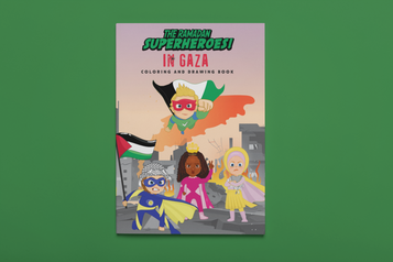 The Ramadan Superheroes In Gaza: Coloring and drawing Book image