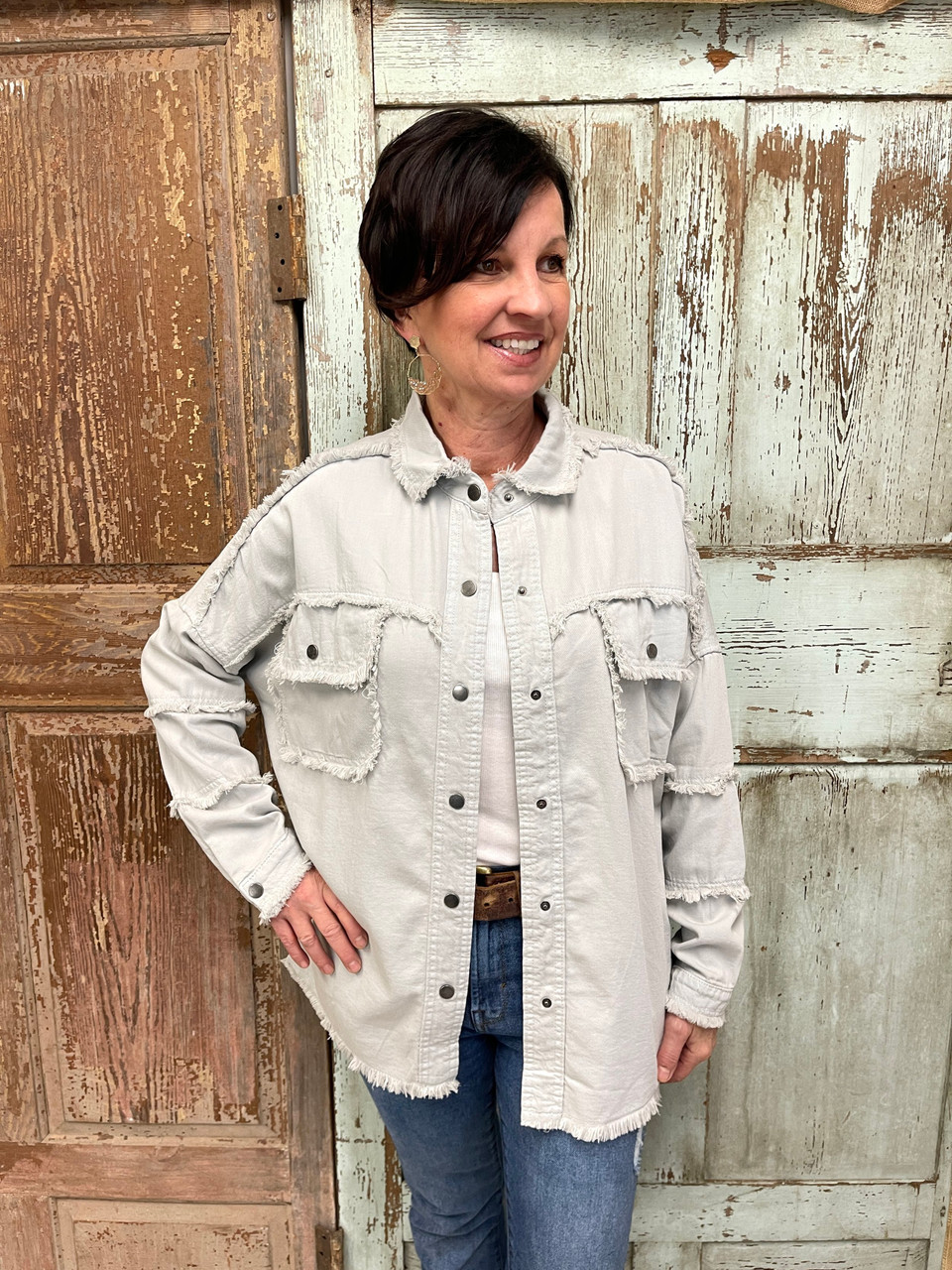 All You Need Is Love Jacket - The Shabby Tree