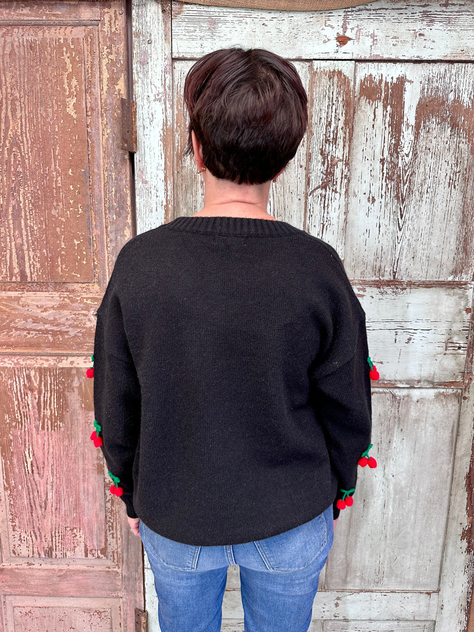 Cherry On Top Sweater *FINAL SALE* - The Shabby Tree