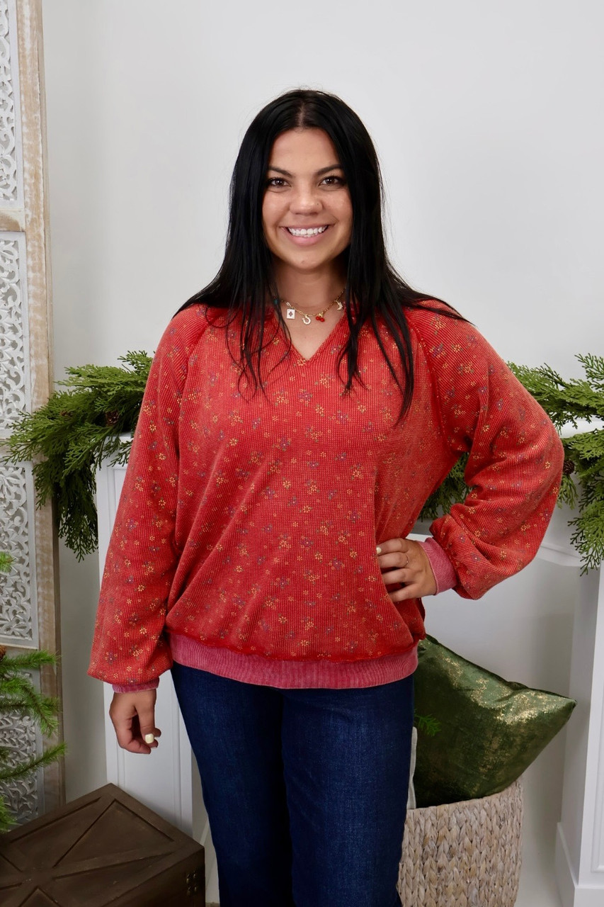 Treat ürself vintage like thermal tops Love You Like Vintage Thermal Top