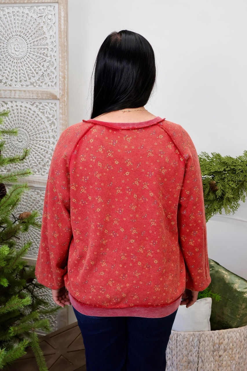 Treat ürself vintage like thermal tops Love You Like Vintage Thermal Top