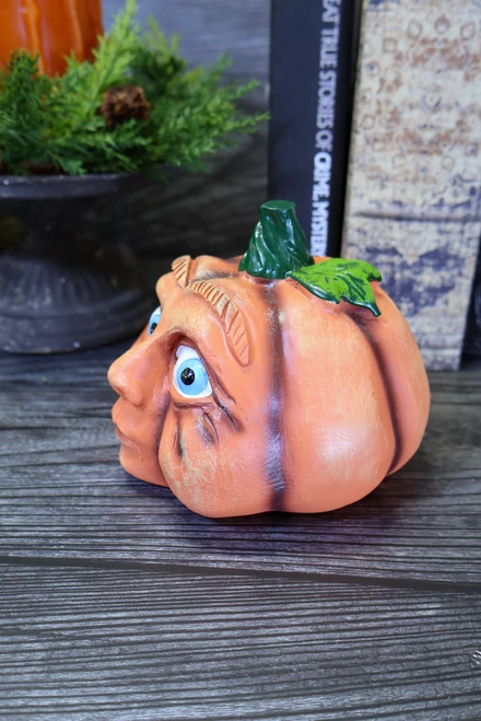 Resin Pumpkin Face