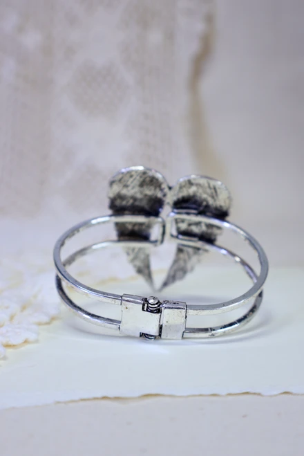 Under Your Wings Cuff Bracelet