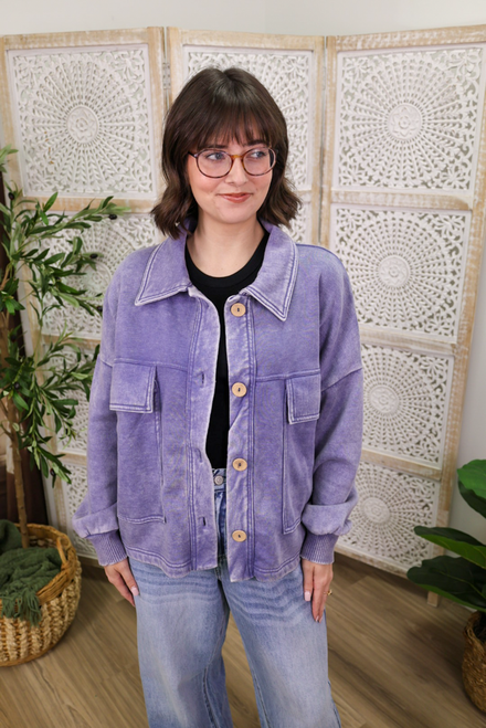 Backroads And Bonfires Jacket - Marlin