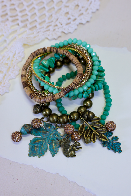 Found In The Forest Handmade Bracelet Set