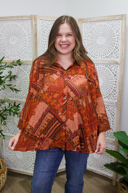 Prints And Pieces Top