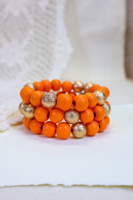 Sunshine And Gold Bracelet Set