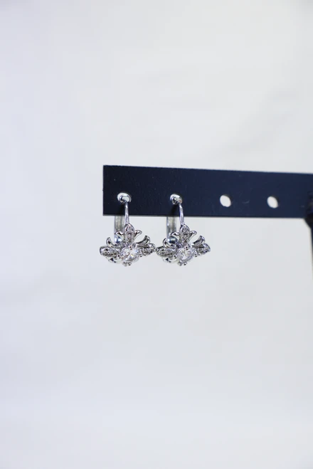 Grace Abounds Earrings - Silver