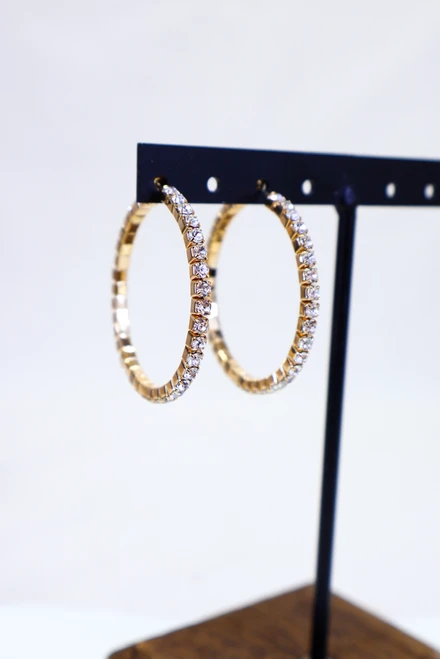 Stolen Glances Earrings - Gold