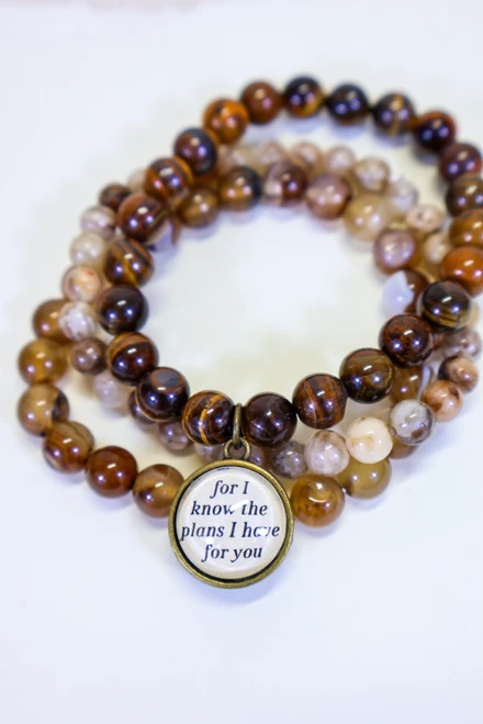 For I Know The Plans Bracelet Set
