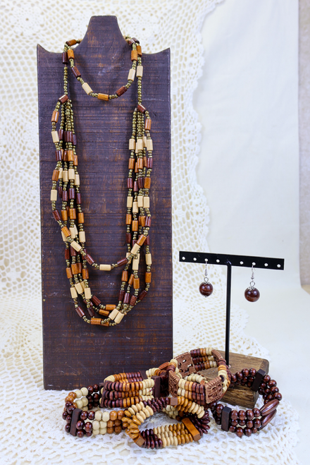 Wooden You Know Jewelry Set