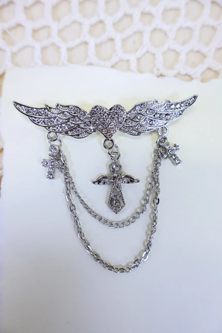Love From Above Brooch