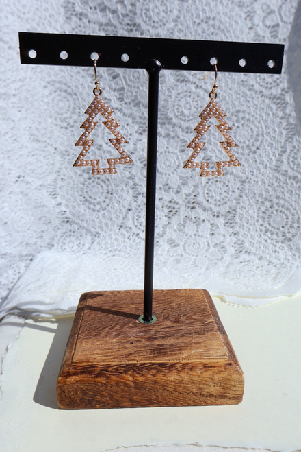 Trimmed In Pearls Earrings