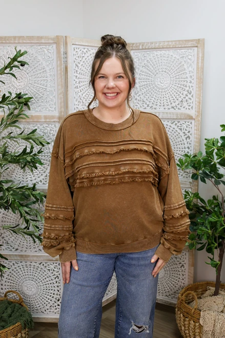 Between The Lines Pullover