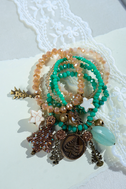 All Spruced Up Handmade Bracelet Set *FINAL SALE*