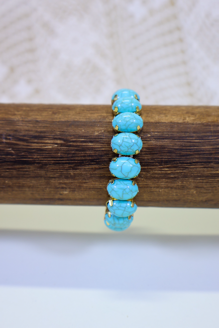 A Turquoise Twist Bracelet
