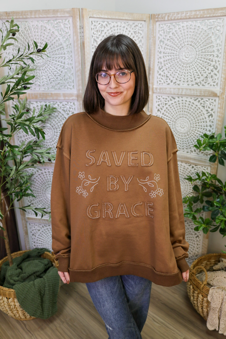 Saved By Grace Sweatshirt