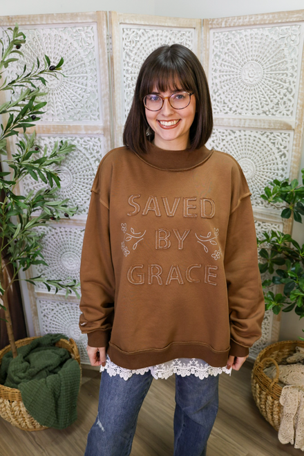 Saved By Grace Sweatshirt