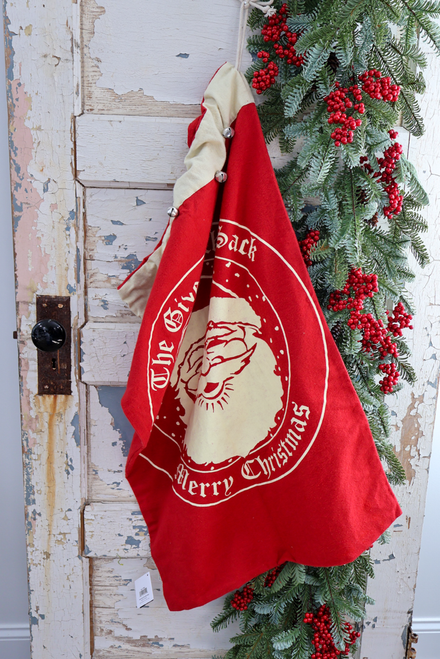 Santa Give Back Sack