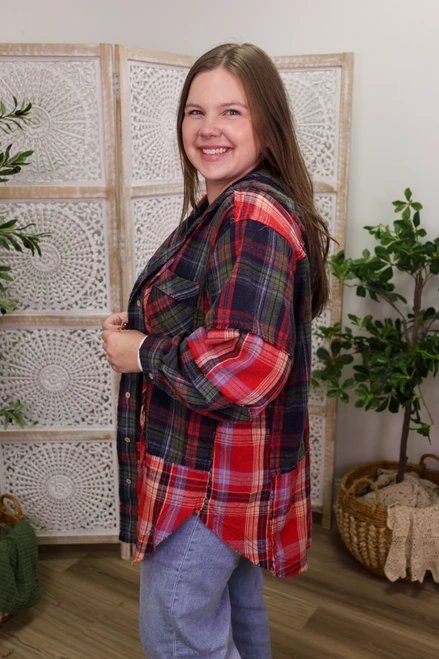 Cabin Fever Flannel Top