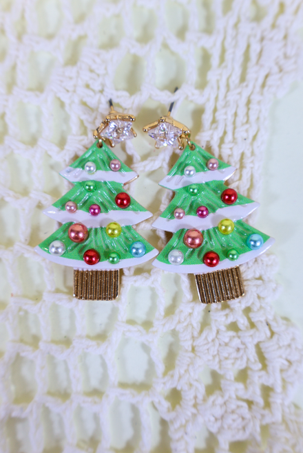 Topped With A Star Earrings