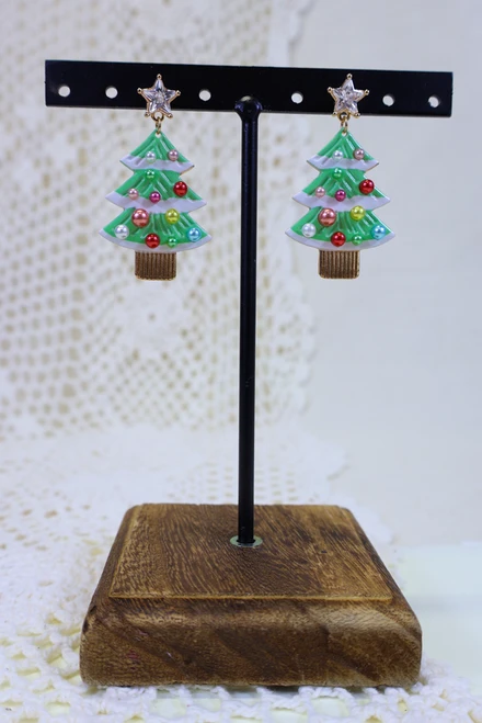Topped With A Star Earrings