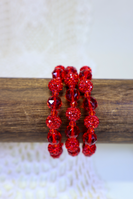 Seeing Red Bracelet Set