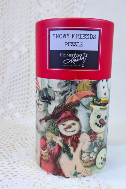 Vintage Snowman - Puzzle
