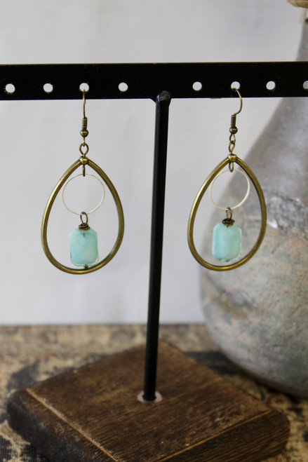 For The Best Handmade Earrings - Blue