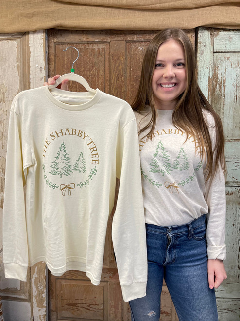 Shabby Tree Logo Long Sleeve Tee Shabby Tree Logo Long Sleeve Tee