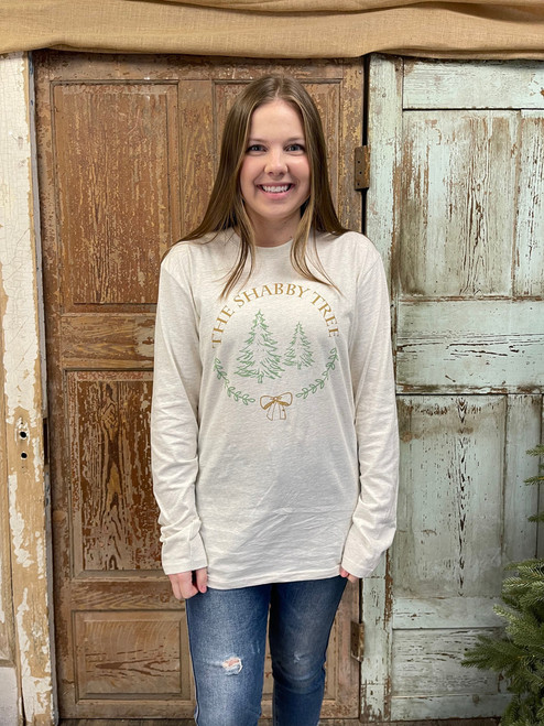 Shabby Tree Logo Long Sleeve Tee Shabby Tree Logo Long Sleeve Tee