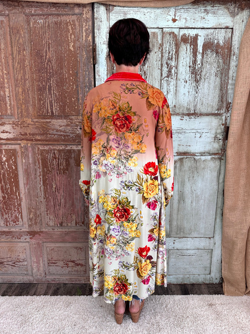 Florals Going Forward Kimono/Dress