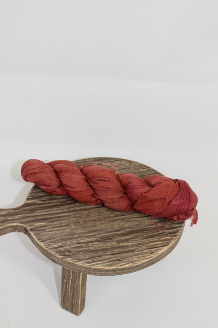 Brown - Recycled Silk Ribbon