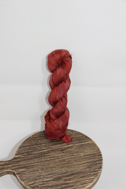 Brown - Recycled Silk Ribbon