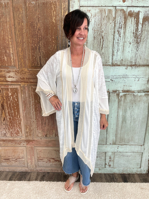 Stroll On The Sand Kimono Stroll On The Sand Kimono