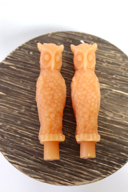 Owl Taper Candles Owl Taper Candles