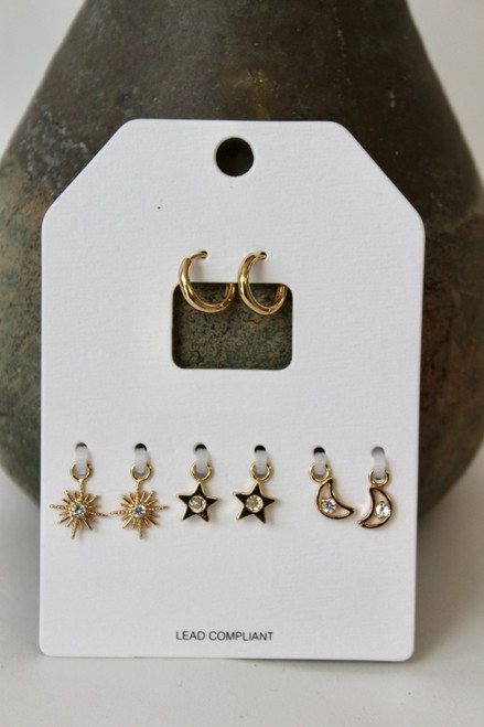Charmed By You Earring Set