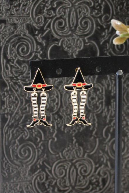 Witch Way To The Pumpkin Patch Earrings